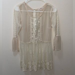 Lace blouse - size small